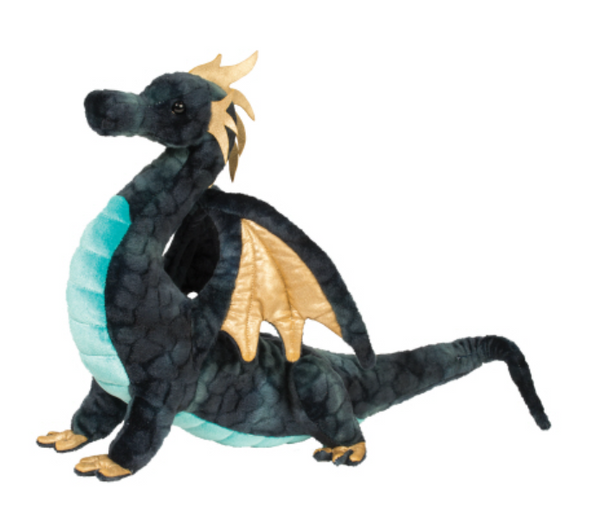 Aragon Navy Dragon Plush