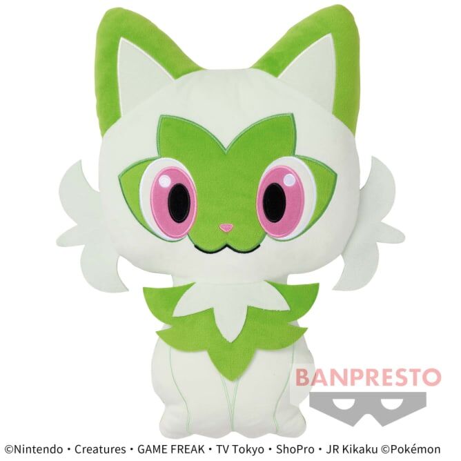 Pokemon: Banpresto - Super Huge Sprigatito Plush Cushion