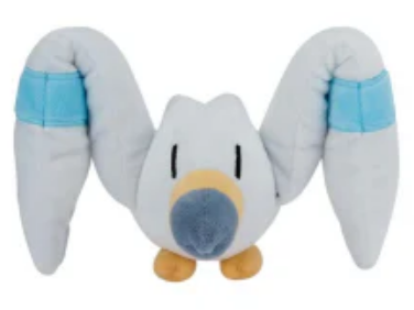 Pokemon: Mofugutto Color Selection White - Wingull 6" Plush