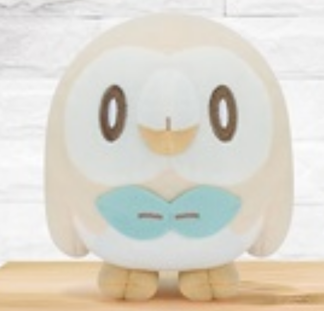 Pokemon: Pokepeace - Rowlet 4" Plush