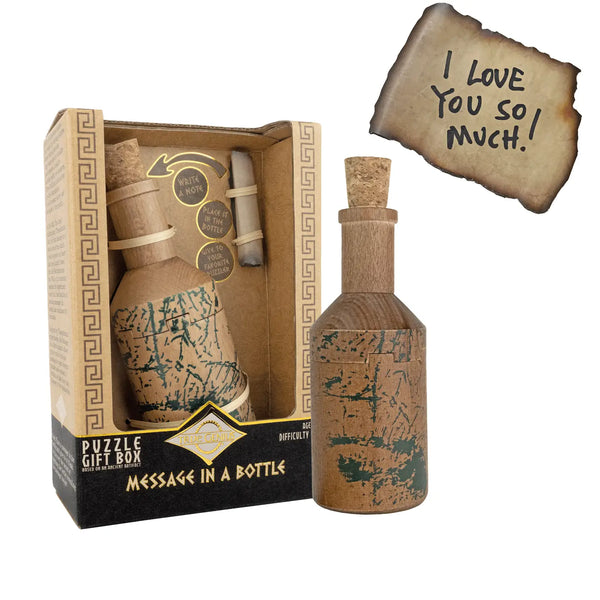 Message in a Bottle Puzzle Box