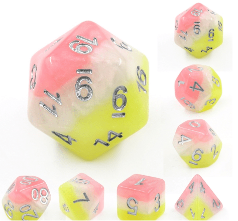 Foam Brain Games: RPG Dice Set - Posey