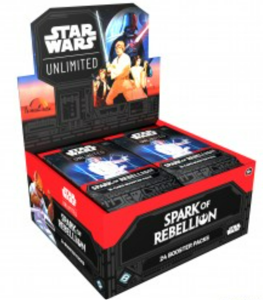 Star Wars Unlimited: Spark of Rebellion - Booster Box (24 Booster Packs)