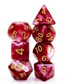 Foam Brain Games: RPG Dice Set - Cherry Cream