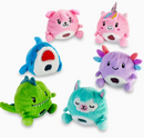 Magic Fortune Friends: Plush Squishy Waterball Toy Animal (Random)