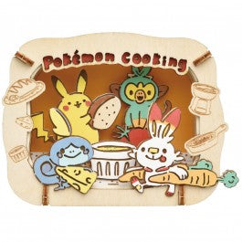 Pokemon Paper Theatre - Pokemon Cooking