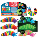 So Much Fun! Sensory Slug Fidget Toy (Random Color)