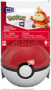 Pokemon: Mega Construx - Series 18 Pokeball (Fuecoco)