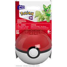 Pokemon: Mega Construx - Series 18 Pokeball (Sprigatito)