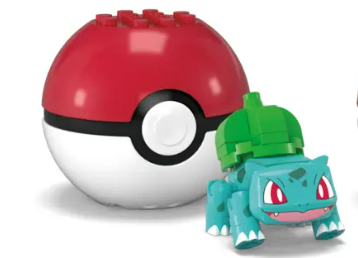 Pokemon: Mega Construx - Evergreen Pokeball (Bulbasaur)