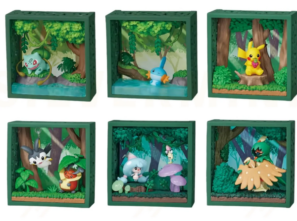 Pokemon: Re-Ment - Frame Deep Woods(Blind Box)