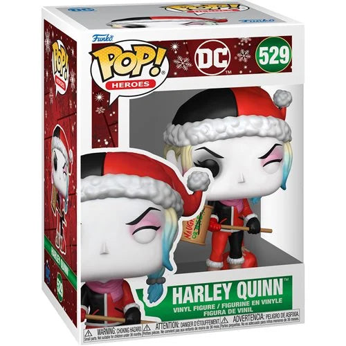 DC Comics: Funko Pop! - Holiday Harley Quinn #529