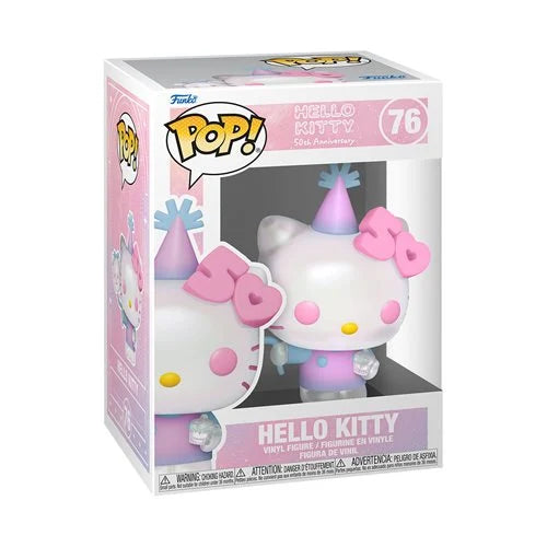 Hello Kitty: Funko Pop! - Hello Kitty with Balloon 50th Anniversary #76