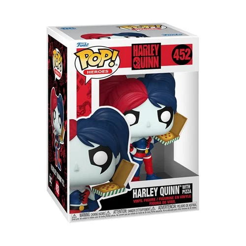 Harley Quinn: Funko Pop! - Harley Quinn With Pizza #452