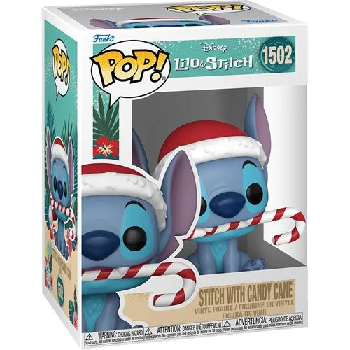 Disney: Funko Pop! - Lilo & Stitch - Stitch with Candy Cane #1502