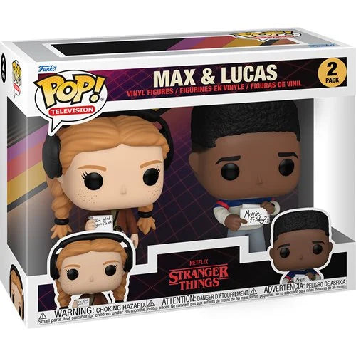 Stranger Things: Funko Pop! - Max & Lucas 2-Pack