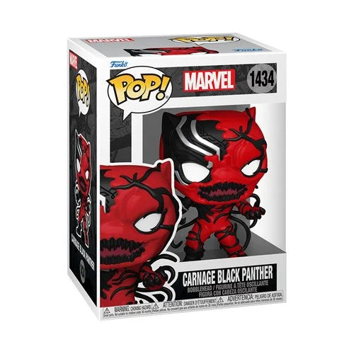 Marvel: Funko Pop! - Carnage Black Panther #1434