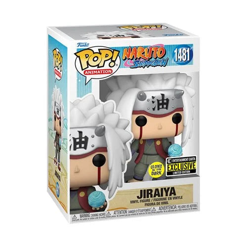 Naruto: Funko Pop! - Shippuden Jiraiya w/ Rasengan GITD