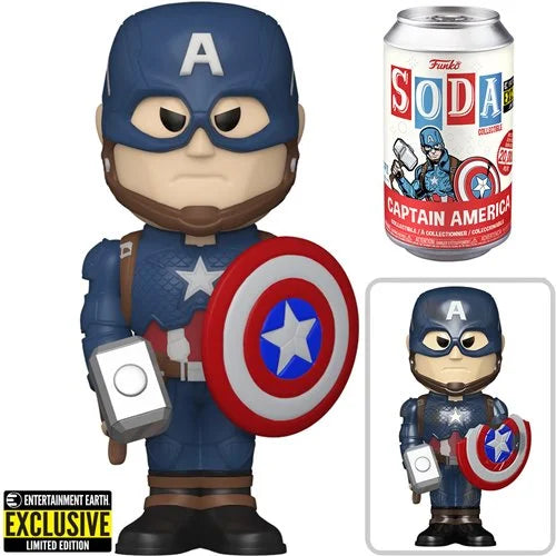 Avengers: Endgame: Funko Soda Figure! - Captain America (EE Exclusive)