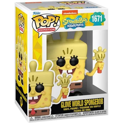 Spongebob Squarepants: Funko Pop! - Glove World Spongebob #1671