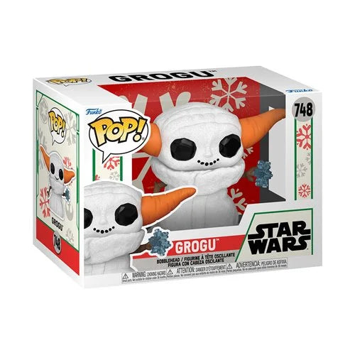 Star Wars: Funko Pop! - Holiday Grogu Snowman #748