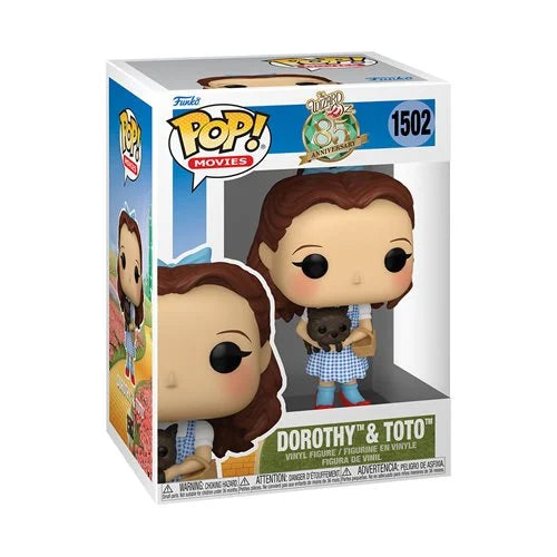 Wizard of Oz 85th Anniversary: Funko Pop! - Dorothy and Toto #1502