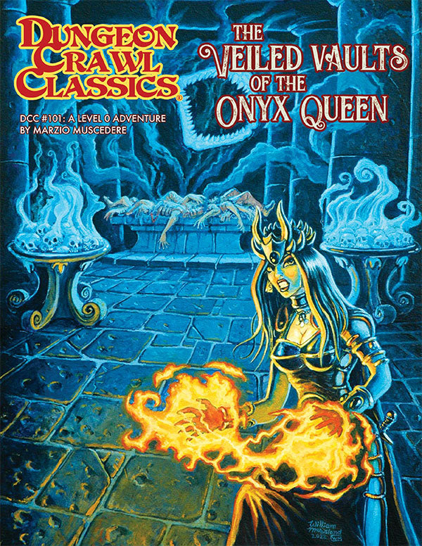 Dungeon Crawl Classics: RPG - #101 The Veiled Vaults of the Onyx Queen