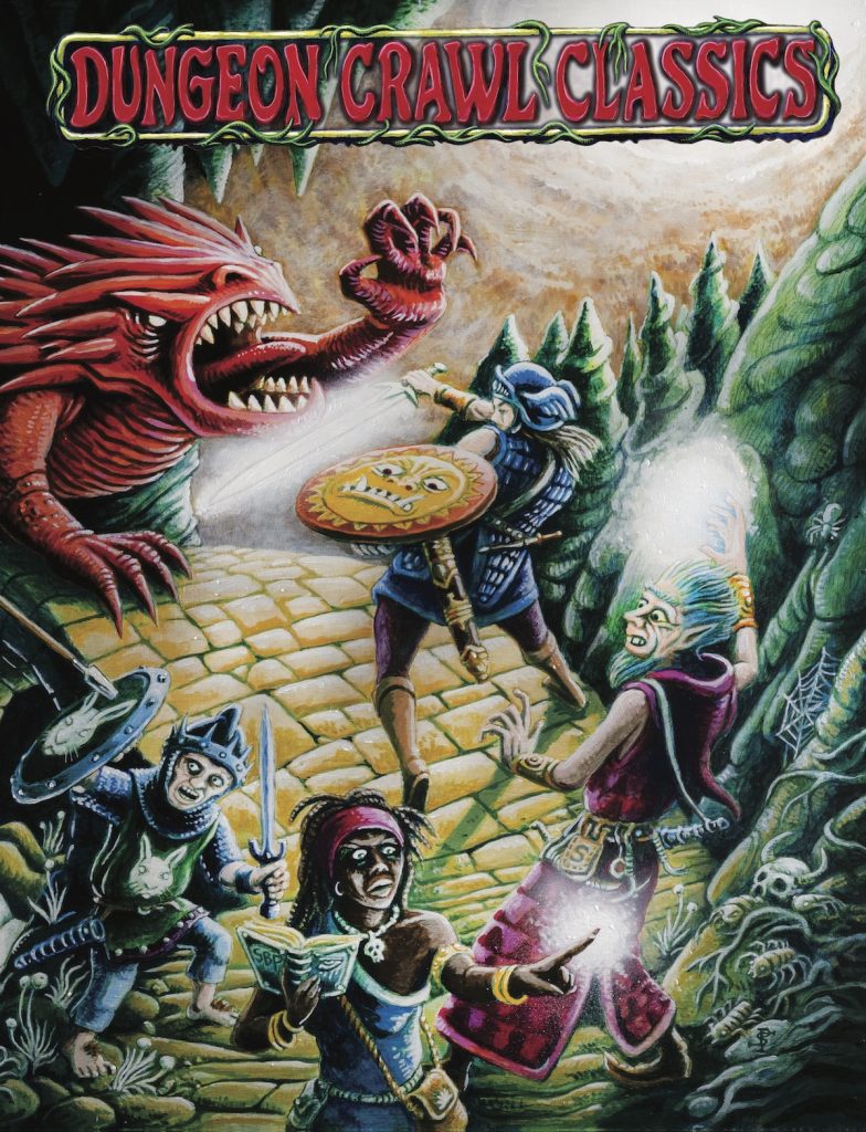 Dungeon Crawl Classics: RPG - Core Rulebook Stefan Poag Cover (OGL Fantasy RPG, Hardback)