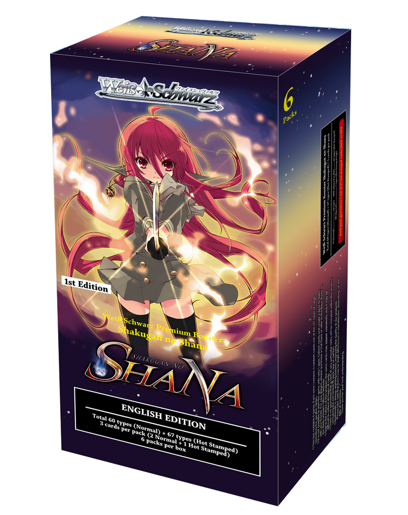 Weiss Schwarz: Shakugan no Shano  - Premium Booster Box (6 Packs)