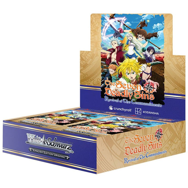 Weiss Schwarz: Seven Deadly Sins - Revival of the Commandments- Booster Box (16 Packs)