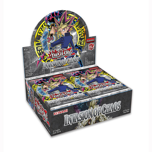 Yu-Gi-Oh: 25th Anniversary Invasion of Chaos - Booster Box (24 Packs)