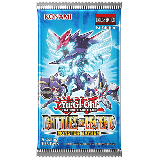 Yu-Gi-Oh: Battles of Legend Monster Mayhem - Booster Pack