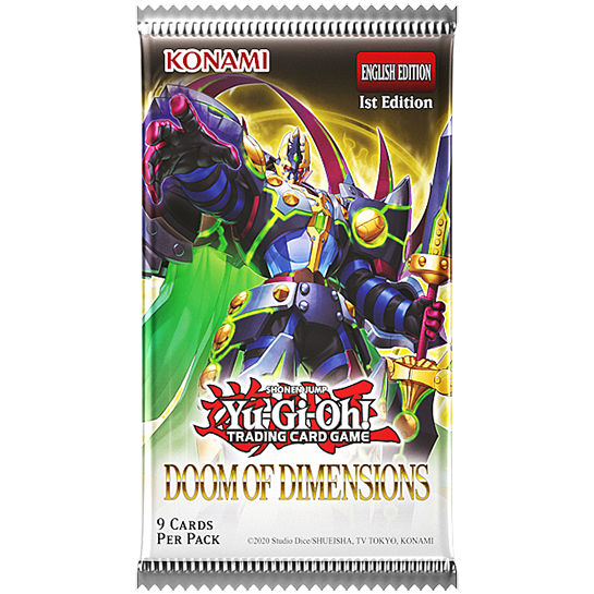 Yu-Gi-Oh: Doom of Dimensions - Booster Pack