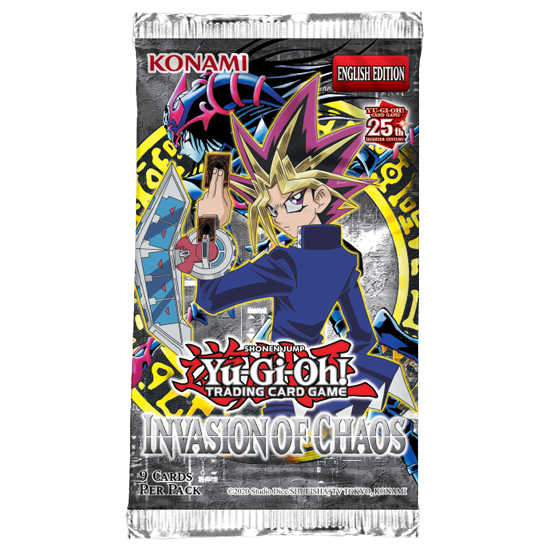 Yu-Gi-Oh: 25th Anniversary Invasion of Chaos - Booster Pack