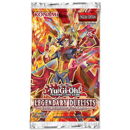Yu-Gi-Oh: Legendary Duelists Soulburning Volcano - Booster Pack