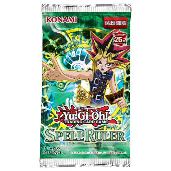 Yu-Gi-Oh: 25th Anniversary Spell Ruler - Booster Pack