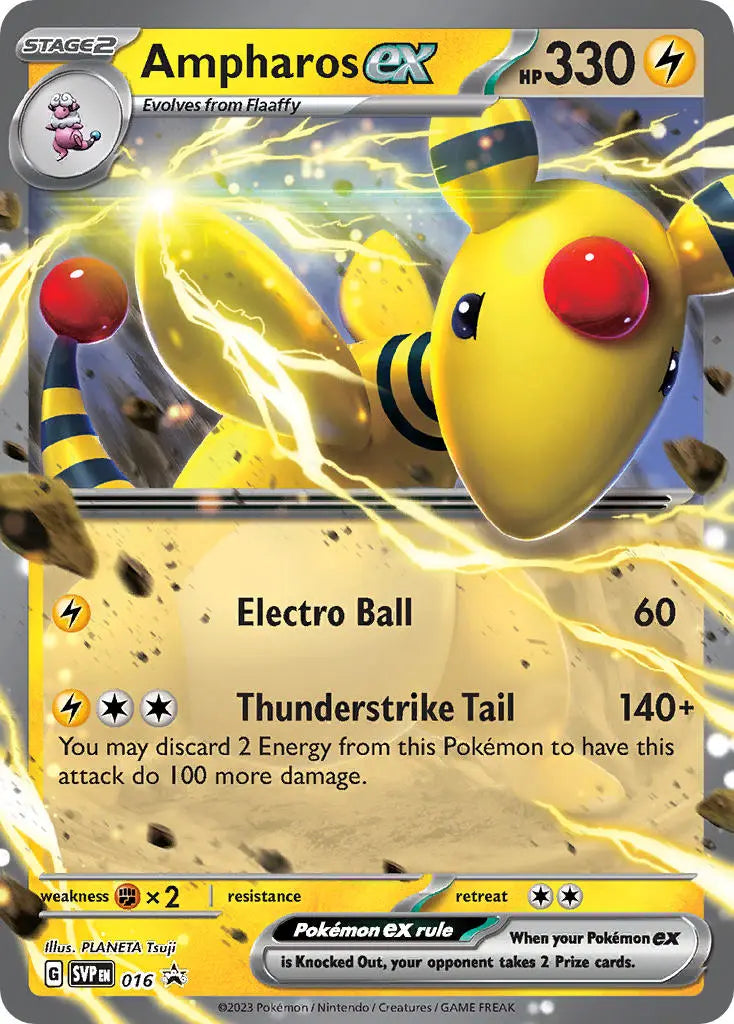 PTCGL Code: Ampharos ex Battle Deck Promo