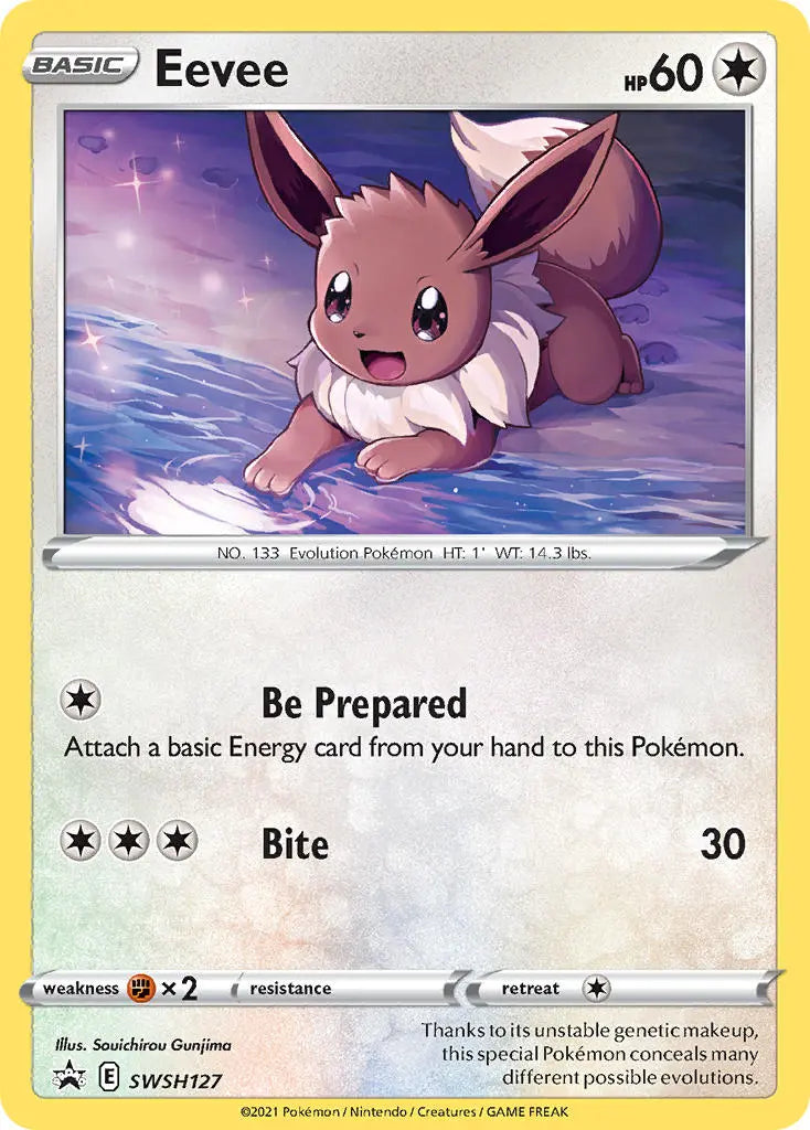 PTCGL Code: Eevee SWSH127 Promo Code