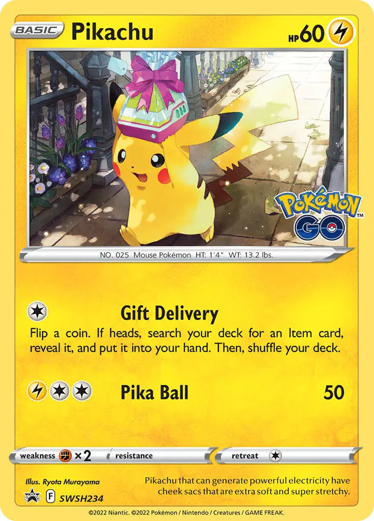 PTCGL Code: Pikachu SWSH234 Promo