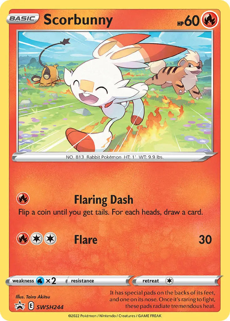 PTCGL Code: Scorbunny SWSH244 Promo