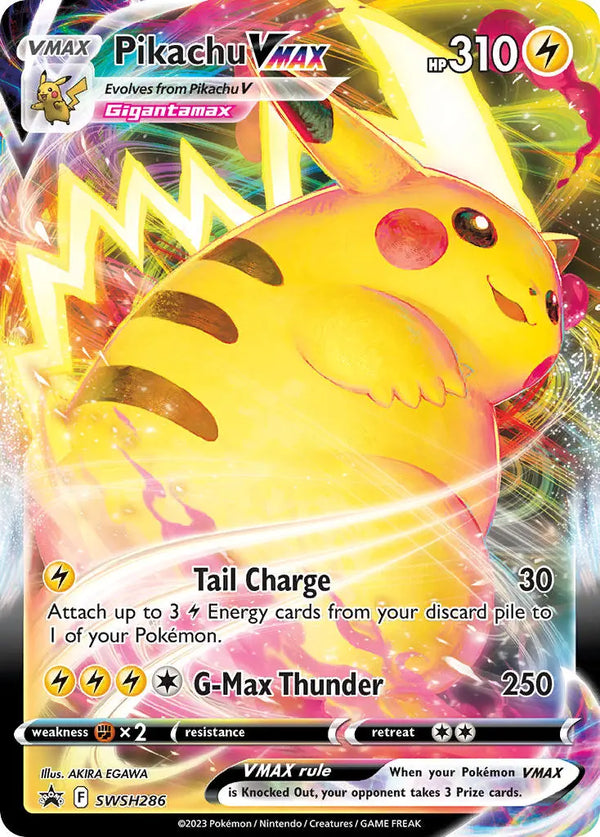 PTCGL Code: Pikachu VMax SWSH286 Promo Code