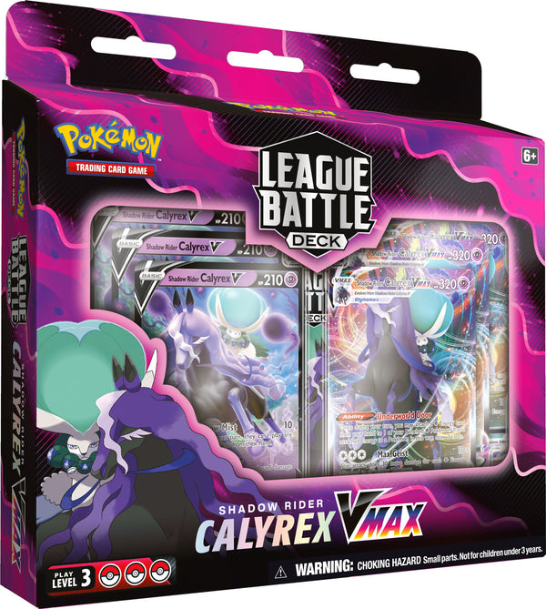 Shadow Rider Calyrex VMAX League Battle Deck Promo Code