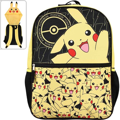 Pokemon: Hooded Backpack - Pikachu
