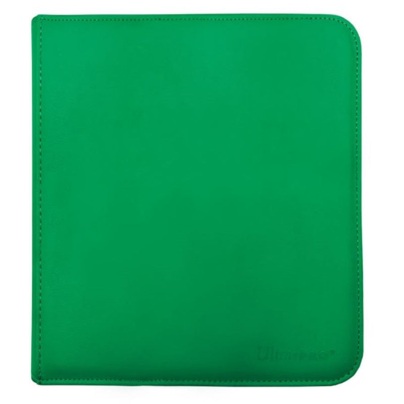 Ultra PRO: 12-Pocket Zippered Vivid PRO-Binder - Green
