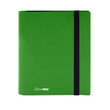 Ultra PRO: 4-Pocket Eclipse PRO-Binder - Lime Green