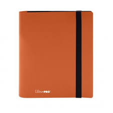 Ultra PRO: 4-Pocket Eclipse PRO-Binder - Pumpkin Orange