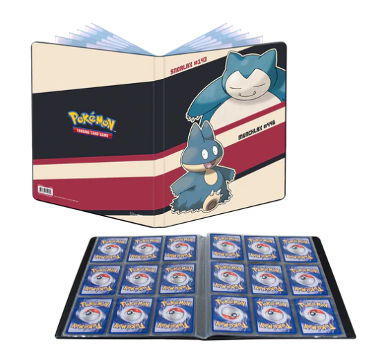 Pokemon: 9-Pocket Portfolio - Snorlax & Munchlax