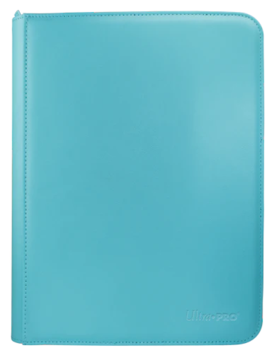 Ultra PRO: 9-Pocket Zippered Vivid PRO-Binder - Light Blue