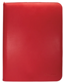 Ultra PRO: 9-Pocket Zippered Vivid PRO-Binder - Red