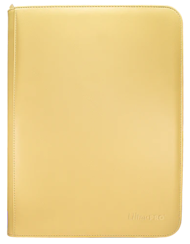 Ultra PRO: 9-Pocket Zippered Vivid PRO-Binder - Yellow